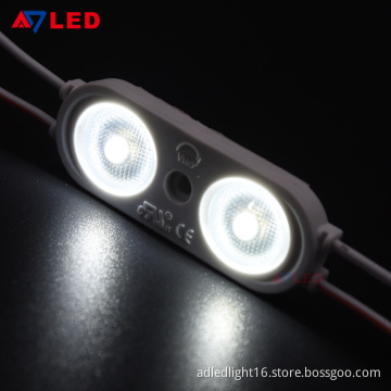 Adled light 2 leds lens IP67 2W constant current led module for sign